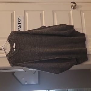 H&M Sweater Dress Soft Dark Gray